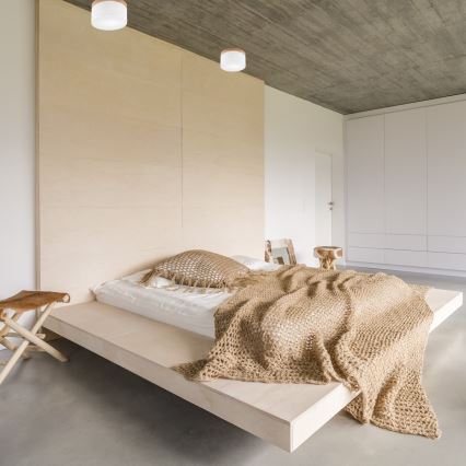 Brilagi - LED Deckenleuchte BELLADONNA 1xE27/15W/230V d 30 cm weiß/Eiche