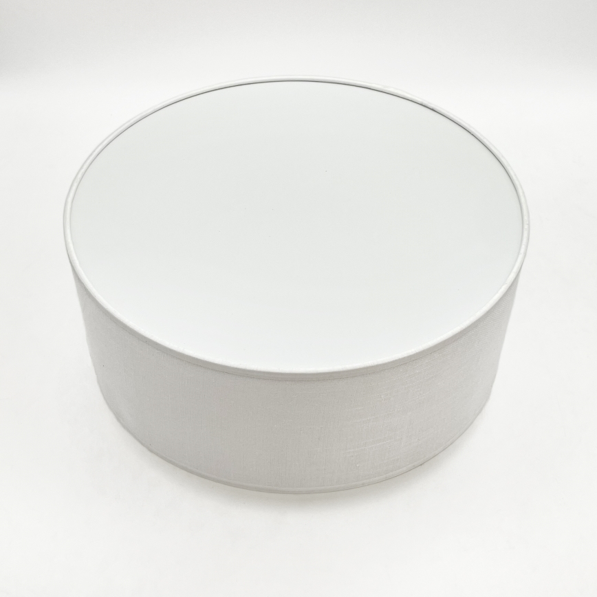 Brilagi - LED Deckenleuchte BELLADONNA 1xE27/15W/230V Ø 30 cm Weiß/Eiche Nussbaum