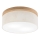Brilagi - LED Deckenleuchte BELLADONNA 2xE27/15W/230V d 40 cm cremefarben/Eiche