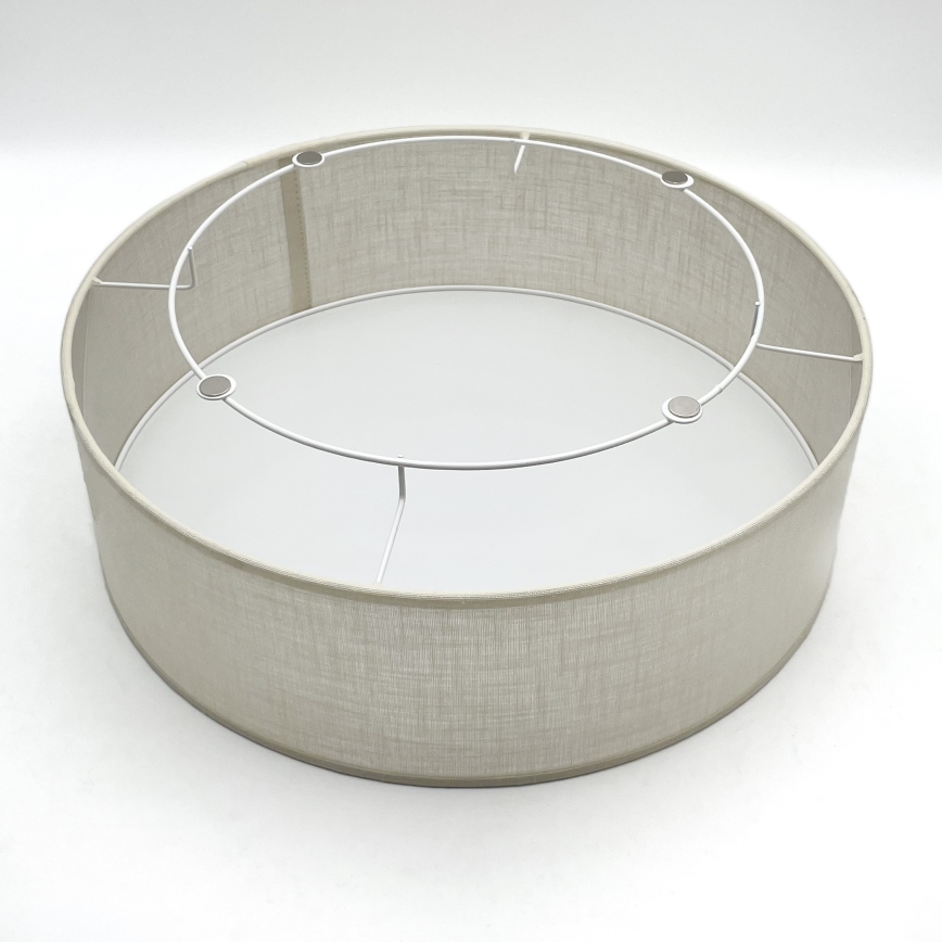 Brilagi - LED Deckenleuchte BELLADONNA 2xE27/15W/230V d 40 cm cremefarben/Eiche