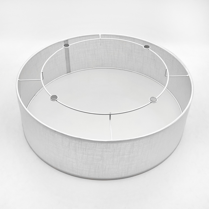 Brilagi - LED Deckenleuchte BELLADONNA 2xE27/15W/230V Ø 40 cm weiß/Eiche Nussbaum