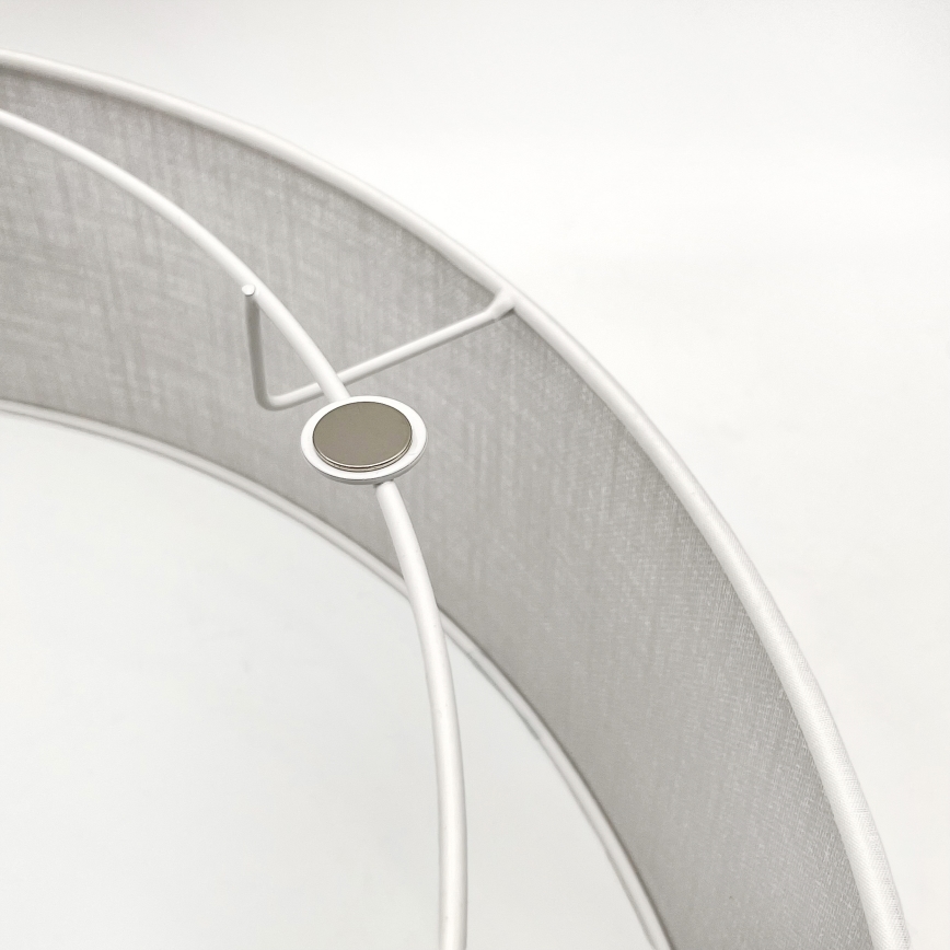 Brilagi - LED Deckenleuchte BELLADONNA 3xE27/15W/230V Ø 50 cm Weiß/Eiche Nussbaum