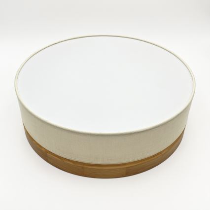 Brilagi - LED-Deckenleuchte BELLADONNA LED, 36 W, 230 V, Ø 40 cm, Creme/Eiche