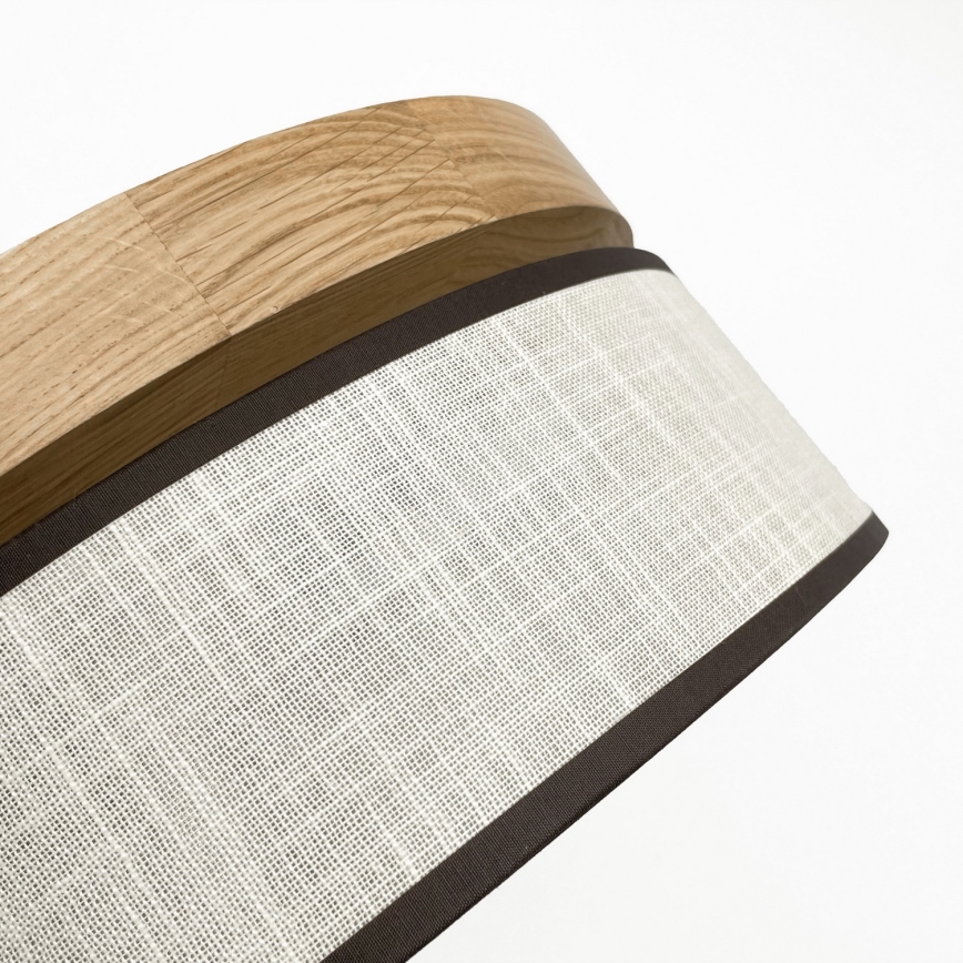 Brilagi - LED Deckenleuchte BELLADONNA LED/36W/230V Ø 40 cm cremefarben/Eiche