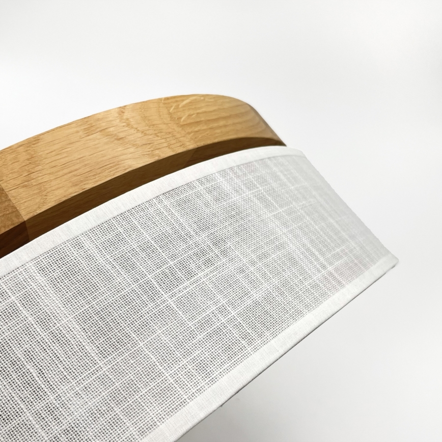 Brilagi - LED-Deckenleuchte BELLADONNA LED/36W/230V Ø 40 cm weiß/Eiche