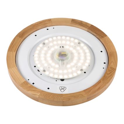 Brilagi - LED-Deckenleuchte BELLADONNA LED/36W/230V Ø 40 cm weiß/Eiche