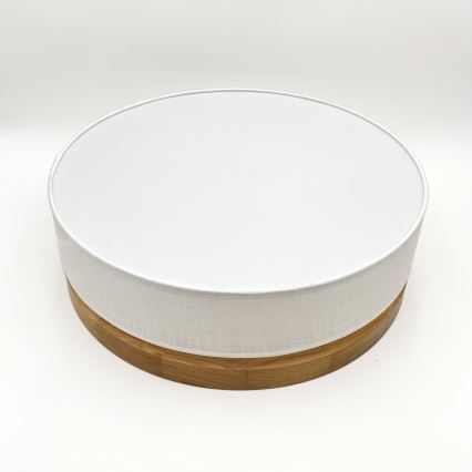 Brilagi - LED-Deckenleuchte BELLADONNA LED/36W/230V Ø 40 cm weiß/Eiche