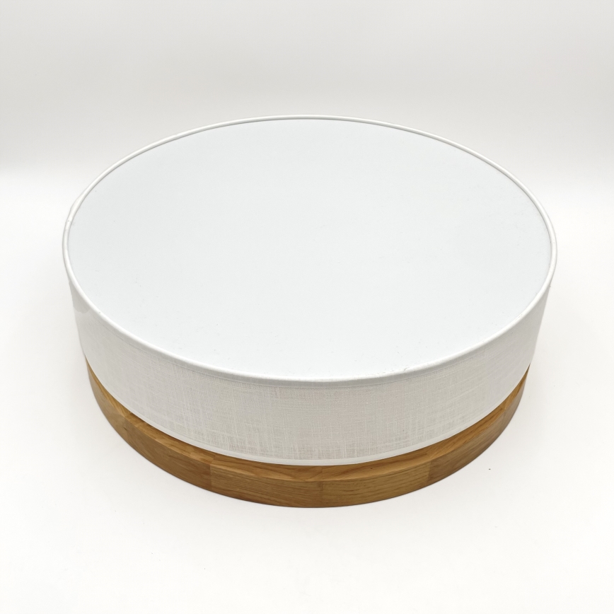 Brilagi - LED-Deckenleuchte BELLADONNA LED/36W/230V Ø 40 cm weiß/Eiche