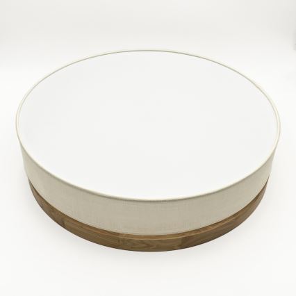 Brilagi - LED-Deckenleuchte BELLADONNA LED/36W/230V Ø 50 cm creme/Eiche