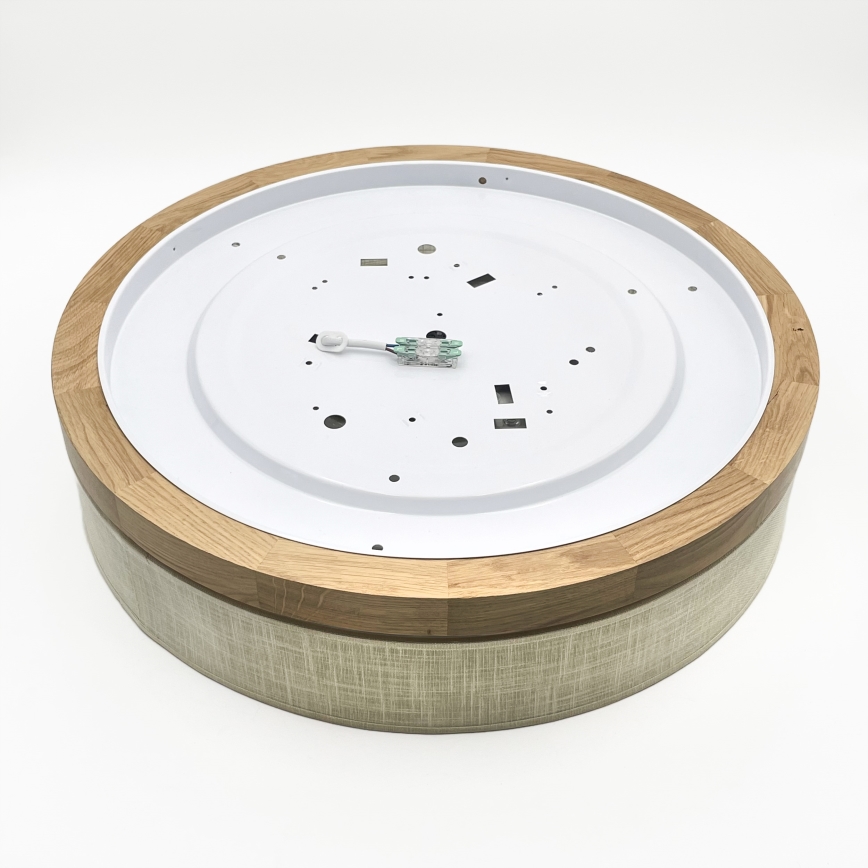 Brilagi - LED-Deckenleuchte BELLADONNA LED/36W/230V Ø 50 cm creme/Eiche