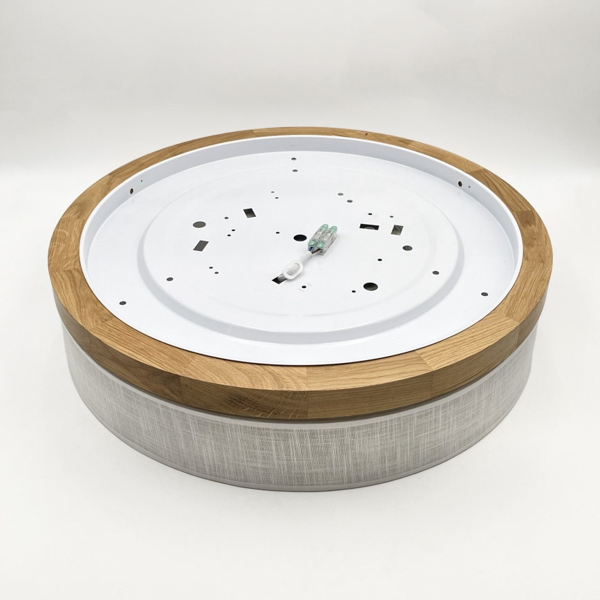 Brilagi - LED-Deckenleuchte BELLADONNA LED/36W/230V Ø 50 cm weiß/Eiche