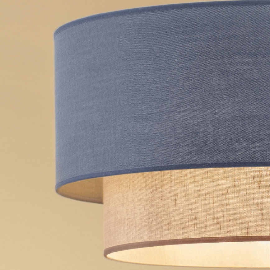 Brilagi - LED-Deckenleuchte BOHO ECO 1xE27/10W/230V Ø 40 cm blau/creme