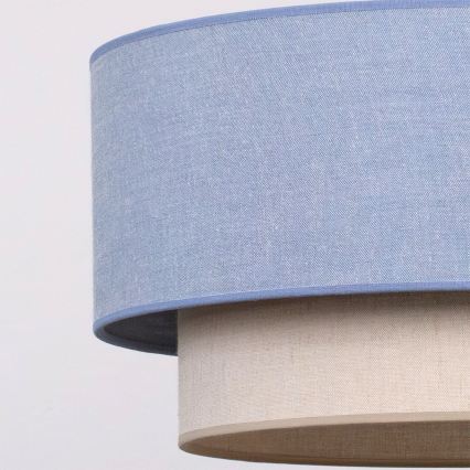Brilagi - LED-Deckenleuchte BOHO ECO 1xE27/10W/230V Ø 40 cm blau/creme