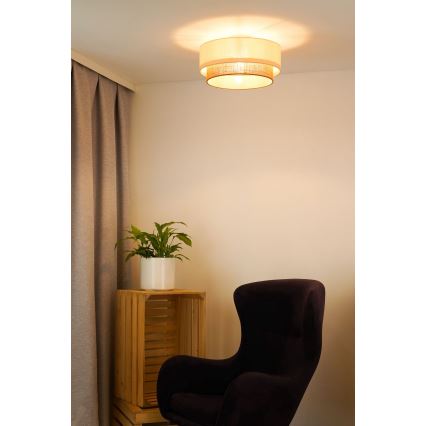Brilagi - LED-Deckenleuchte BOHO STYLE 1xE27/15W/230V d 40 cm