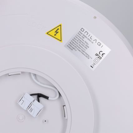 Brilagi - LED Deckenleuchte CARLOS LED/24W/230V Ø 40 cm weiß