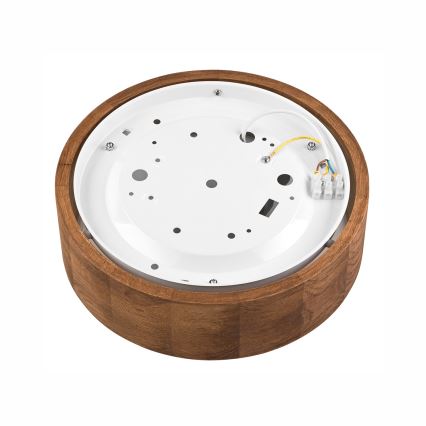 Brilagi - LED-Deckenleuchte CARVALHO 1xE27/15W/230V Eiche/Kirsche Ø 27 cm