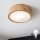 Brilagi - LED-Deckenleuchte CARVALHO 1xE27/60W/230V Eiche d 27,5 cm