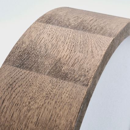 Brilagi - LED Deckenleuchte CARVALHO 2xE27/60W/230V Eiche Nussbaum Ø 37 cm