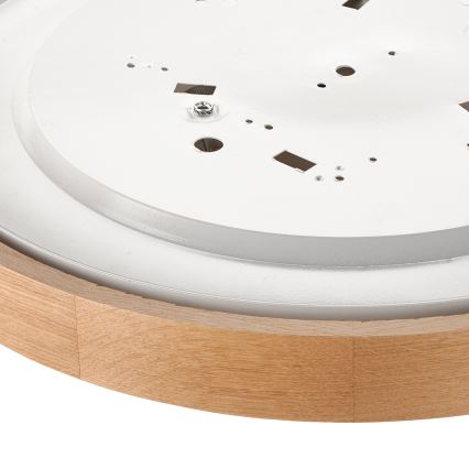 Brilagi - LED Deckenleuchte CARVALHO 3xE27/15W/230V Eiche Ø 47,5 cm
