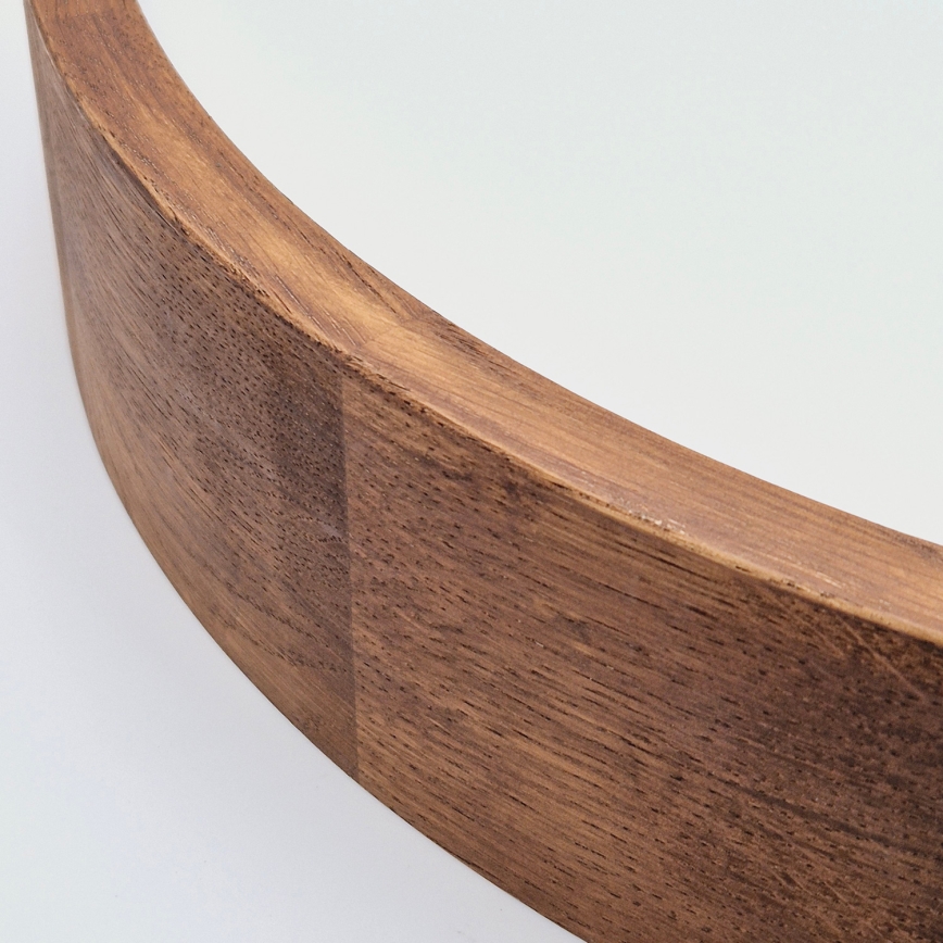 Brilagi - LED Deckenleuchte CARVALHO 3xE27/60W/230V Eiche-Kirsche Ø 47 cm