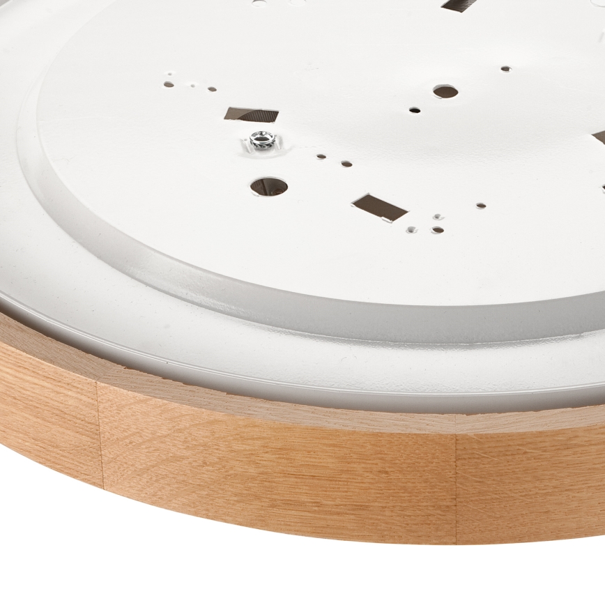 Brilagi - LED Deckenleuchte CARVALHO 3xE27/60W/230V Eiche Ø 47,5 cm