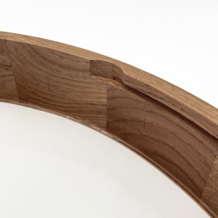 Brilagi - LED-Deckenleuchte CARVALHO 4xE27/60W/230V Eiche/Kirsche Ø 57,5 cm