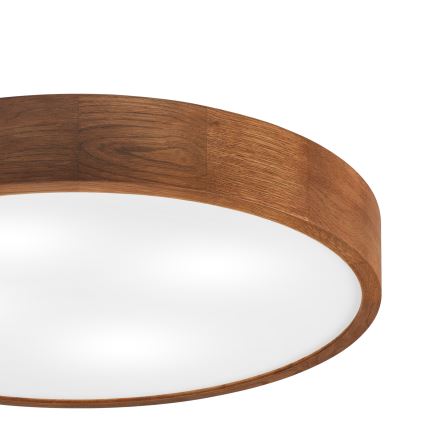 Brilagi - LED-Deckenleuchte CARVALHO 4xE27/60W/230V Eiche/Kirsche Ø 57,5 cm