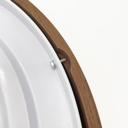 Brilagi - LED-Deckenleuchte CARVALHO 4xE27/60W/230V Eiche/Kirsche Ø 57,5 cm