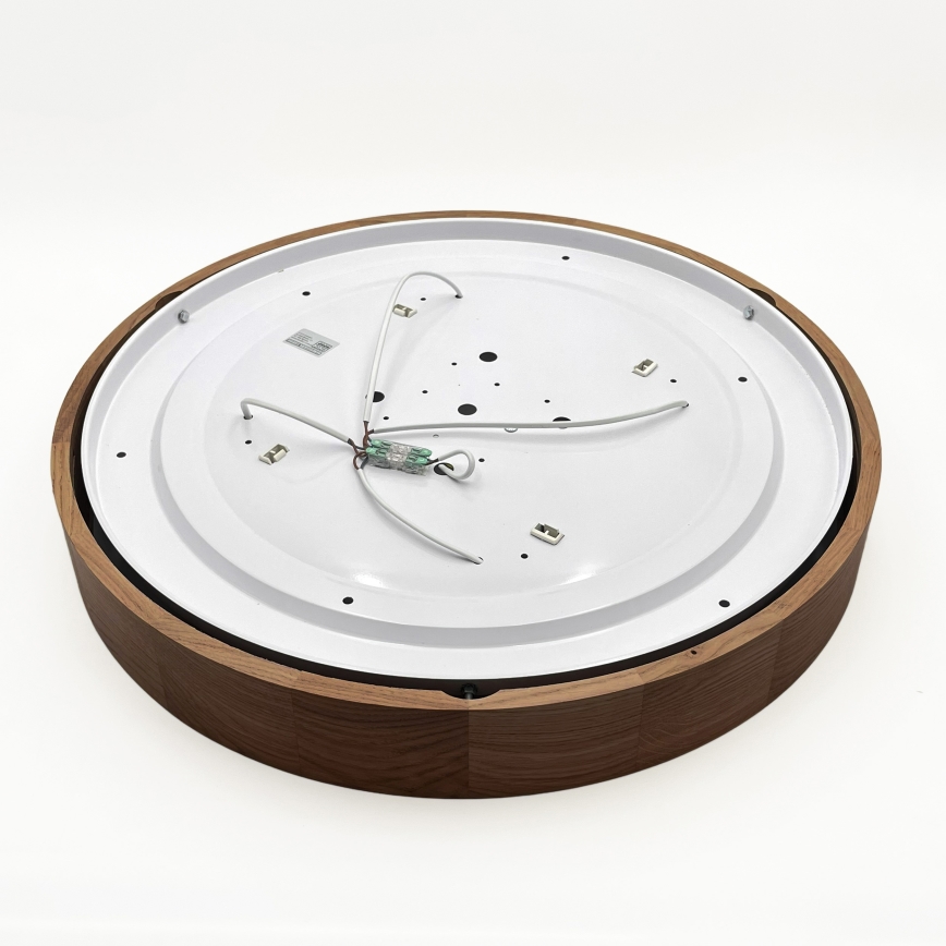 Brilagi - LED-Deckenleuchte CARVALHO 4xE27/60W/230V Eiche/Kirsche Ø 57,5 cm