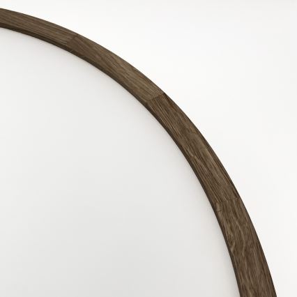 Brilagi - LED-Deckenleuchte CARVALHO 4xE27/60W/230V Eiche/Nussbaum Ø 57,5 cm