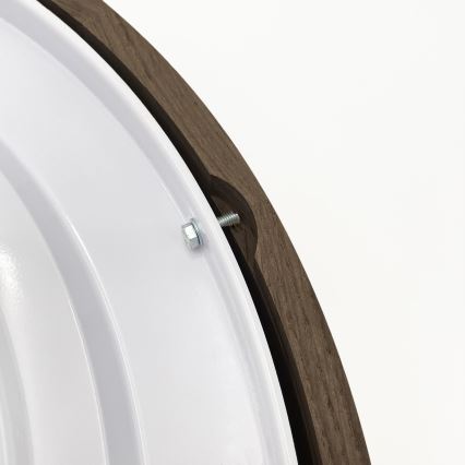 Brilagi - LED-Deckenleuchte CARVALHO 4xE27/60W/230V Eiche/Nussbaum Ø 57,5 cm