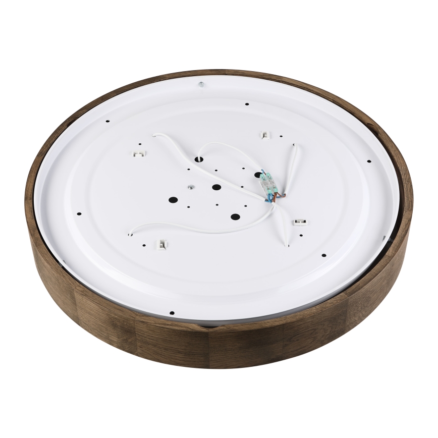 Brilagi - LED-Deckenleuchte CARVALHO 4xE27/60W/230V Eiche/Nussbaum Ø 57,5 cm