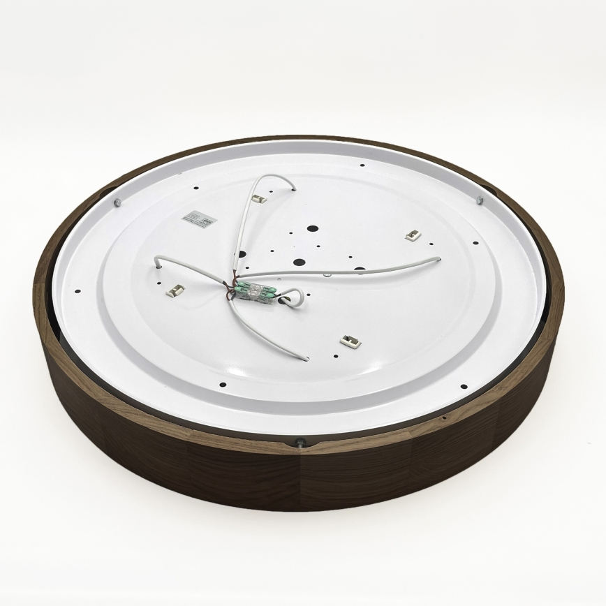 Brilagi - LED-Deckenleuchte CARVALHO 4xE27/60W/230V Eiche/Nussbaum Ø 57,5 cm