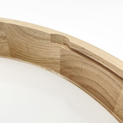 Brilagi - LED-Deckenleuchte CARVALHO 4xE27/60W/230V Eiche Ø 57,5 cm