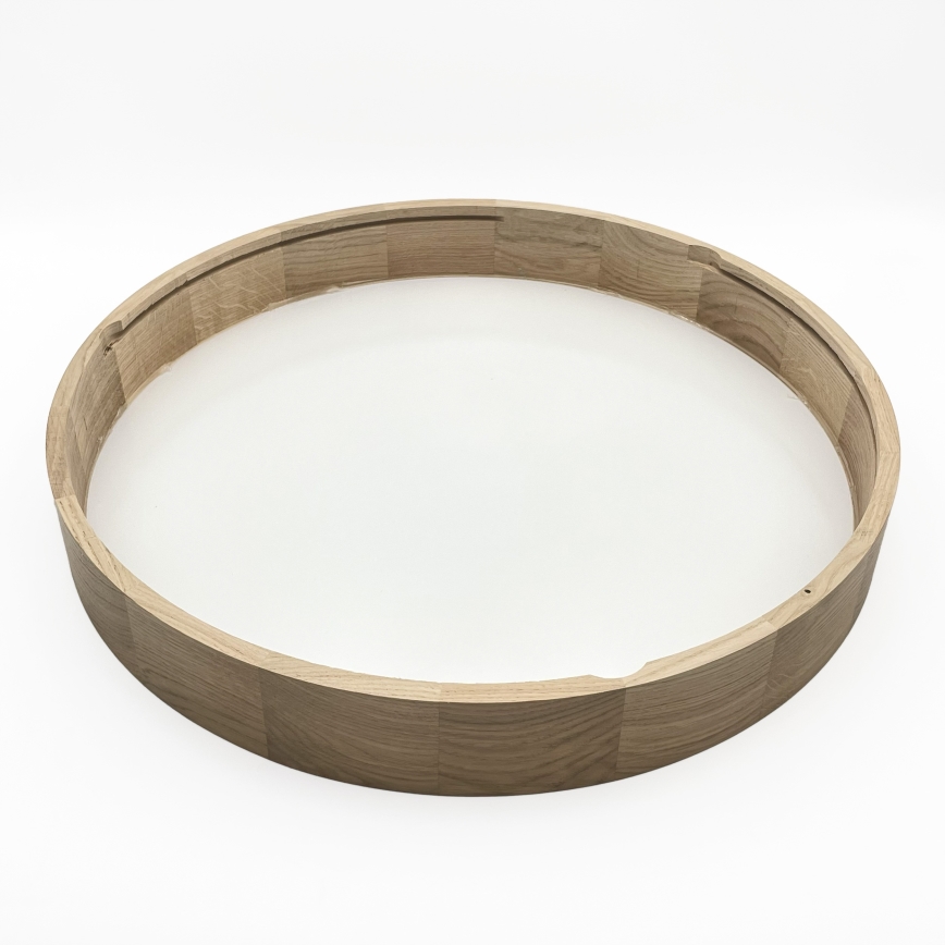 Brilagi - LED-Deckenleuchte CARVALHO 4xE27/60W/230V Eiche Ø 57,5 cm