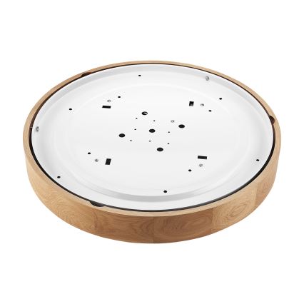 Brilagi - LED-Deckenleuchte CARVALHO 4xE27/60W/230V Eiche Ø 57,5 cm