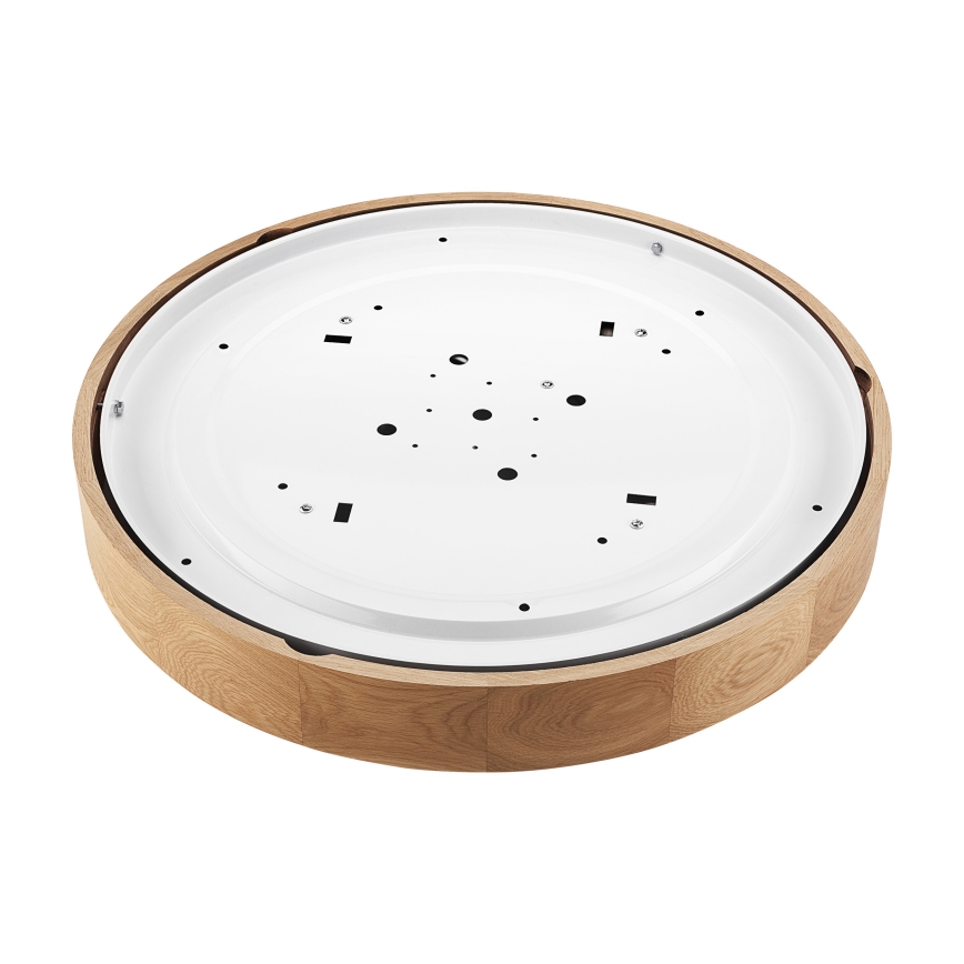 Brilagi - LED-Deckenleuchte CARVALHO 4xE27/60W/230V Eiche Ø 57,5 cm