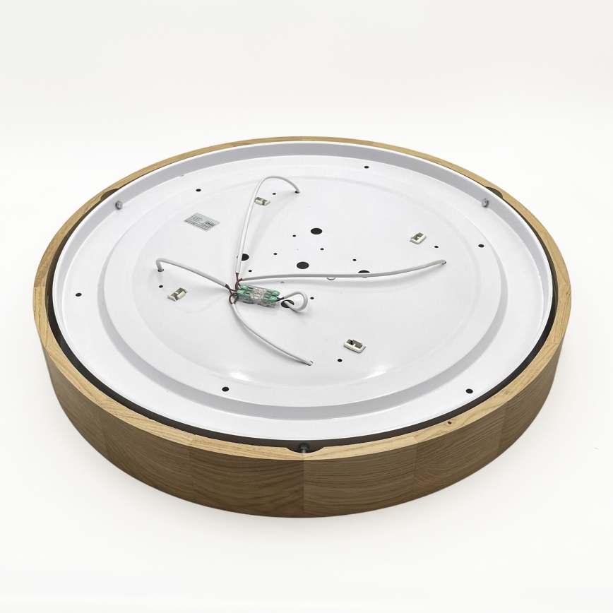 Brilagi - LED-Deckenleuchte CARVALHO 4xE27/60W/230V Eiche Ø 57,5 cm