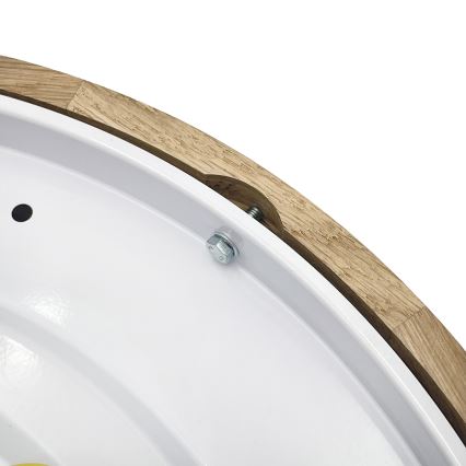 Brilagi - LED-Deckenleuchte CARVALHO LED/36W/230V Eiche Ø 37,5 cm