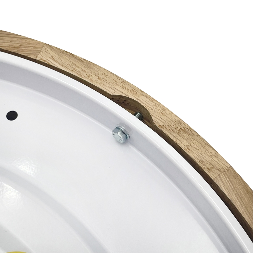 Brilagi - LED-Deckenleuchte CARVALHO LED/36W/230V Eiche Ø 37,5 cm