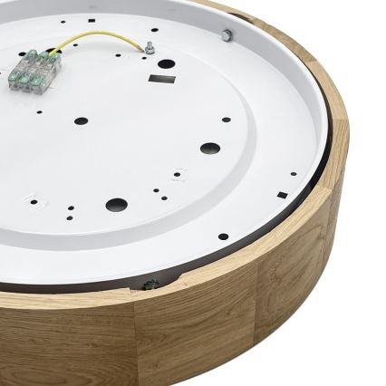 Brilagi - LED-Deckenleuchte CARVALHO LED/36W/230V Eiche Ø 37,5 cm