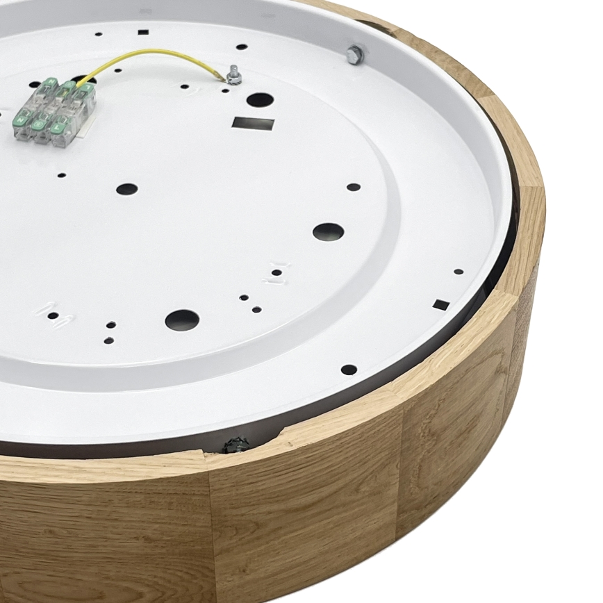 Brilagi - LED-Deckenleuchte CARVALHO LED/36W/230V Eiche Ø 37,5 cm