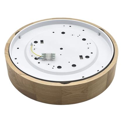 Brilagi - LED-Deckenleuchte CARVALHO LED/36W/230V Eiche Ø 37,5 cm