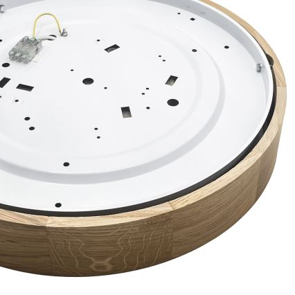 Brilagi - LED-Deckenleuchte CARVALHO LED/36W/230V Eiche Ø 47,5 cm