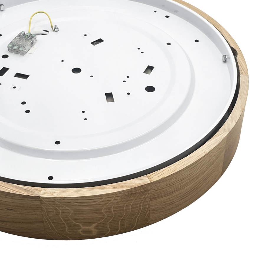 Brilagi - LED-Deckenleuchte CARVALHO LED/36W/230V Eiche Ø 47,5 cm