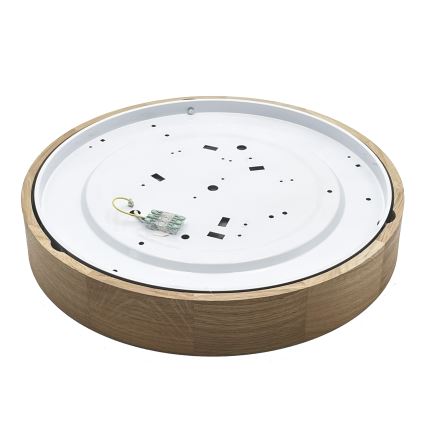 Brilagi - LED-Deckenleuchte CARVALHO LED/36W/230V Eiche Ø 47,5 cm