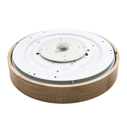 Brilagi - LED-Deckenleuchte CARVALHO LED/36W/230V Eiche Ø 47,5 cm