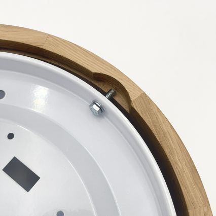 Brilagi - LED-Deckenleuchte CARVALHO MODERN 1xE27/60W/230V Ø 27,5 cm Eiche