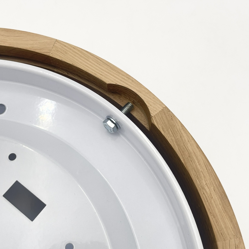 Brilagi - LED-Deckenleuchte CARVALHO MODERN 1xE27/60W/230V Ø 27,5 cm Eiche