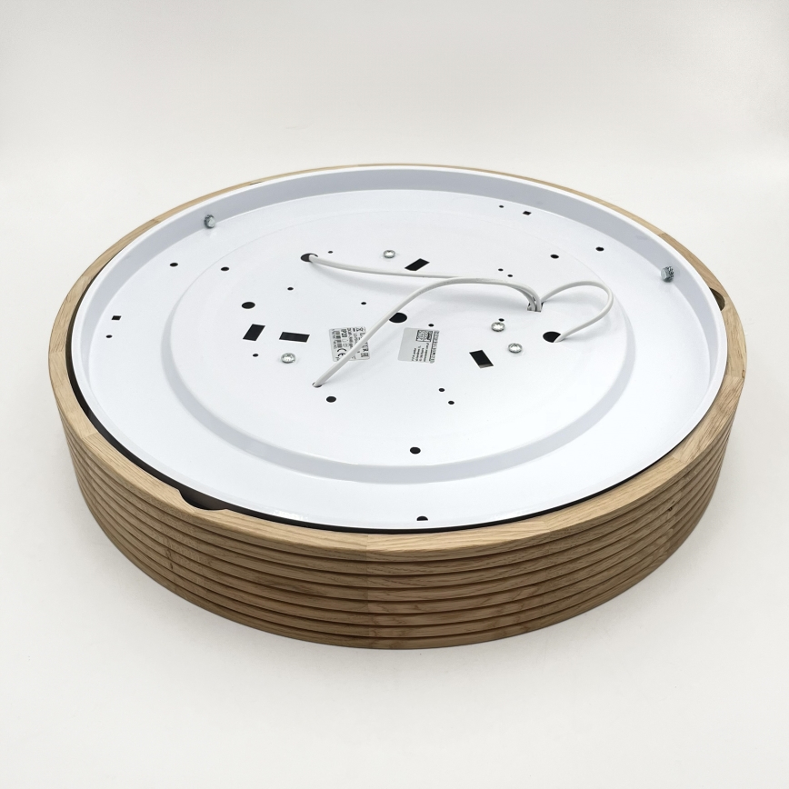 Brilagi - LED-Deckenleuchte CARVALHO MODERN 3xE27/60W/230V Ø 47,5 cm Eiche